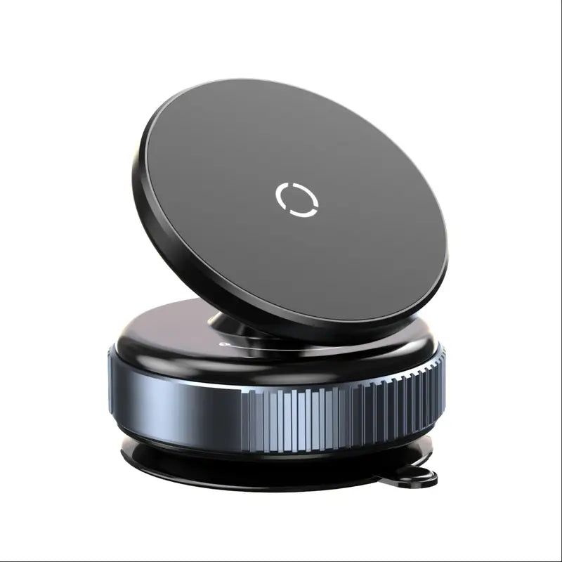 360° Magnetic Vacuum Suction Phone Holder – Universal, Stable & Adhesive-Free
